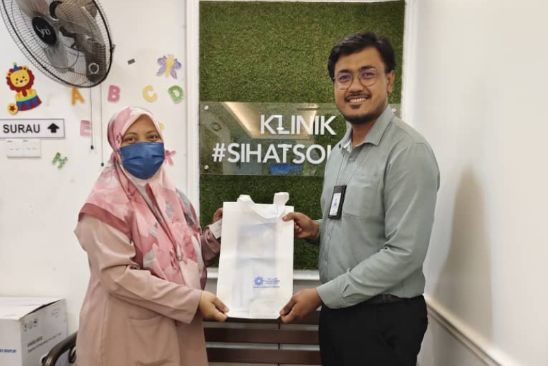 Penerangan Zakat kepada Pemilik KLINIK SIHAT SOKMO MANIR