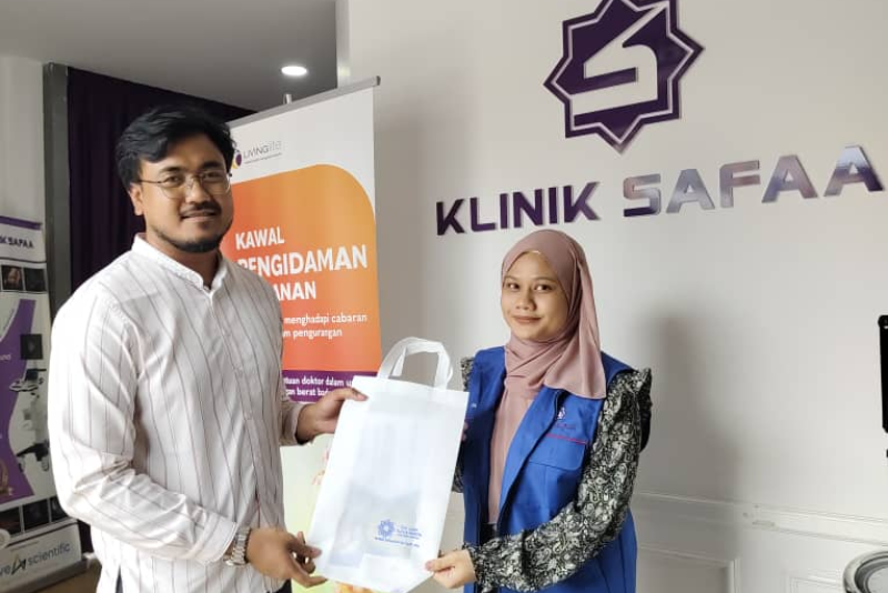 Penerangan Zakat Harta kepada KLINIK SAFAA